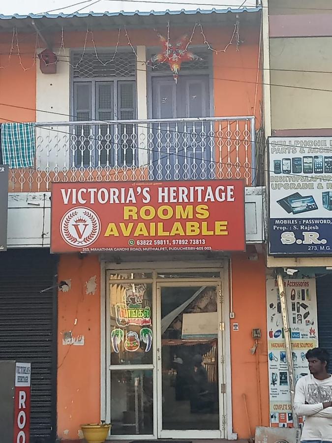 Victoria'S Heritage Pondichéry Extérieur photo